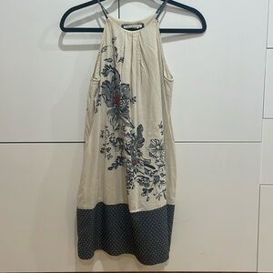 A-line Floreat Dress with beading.